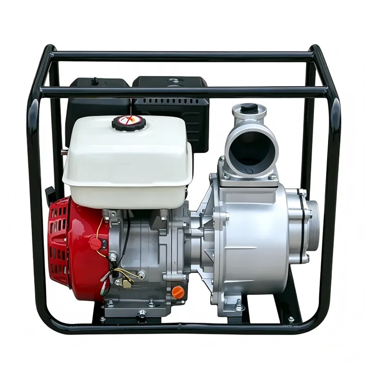 Pumpa uisge so-ghiùlain air a stiùireadh le gasoline
